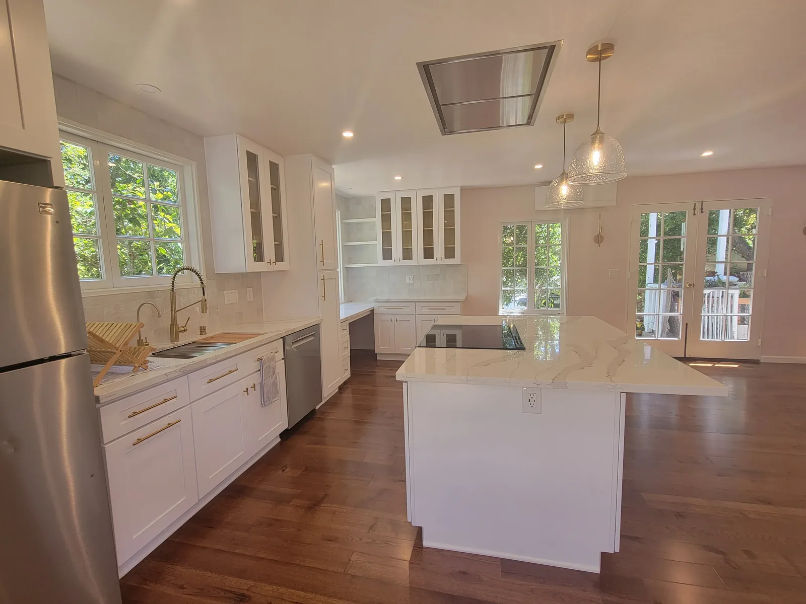 Completed home renovation in Sonoma County